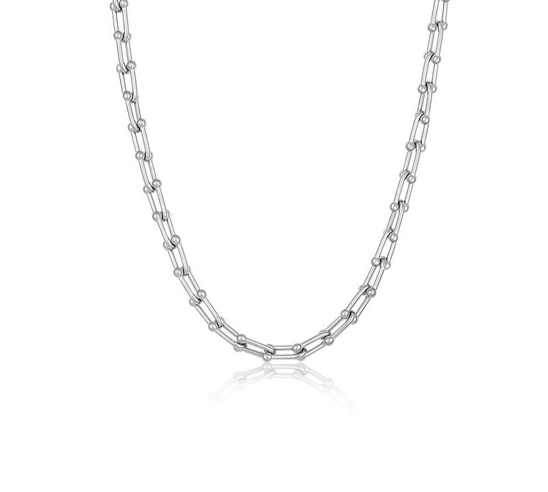 Daniel Klein Ladies Silver Necklace