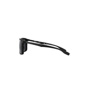 Daniel Klein Men's Matte Black Square Polarized Sunglasses – Smoke Grey Lenses