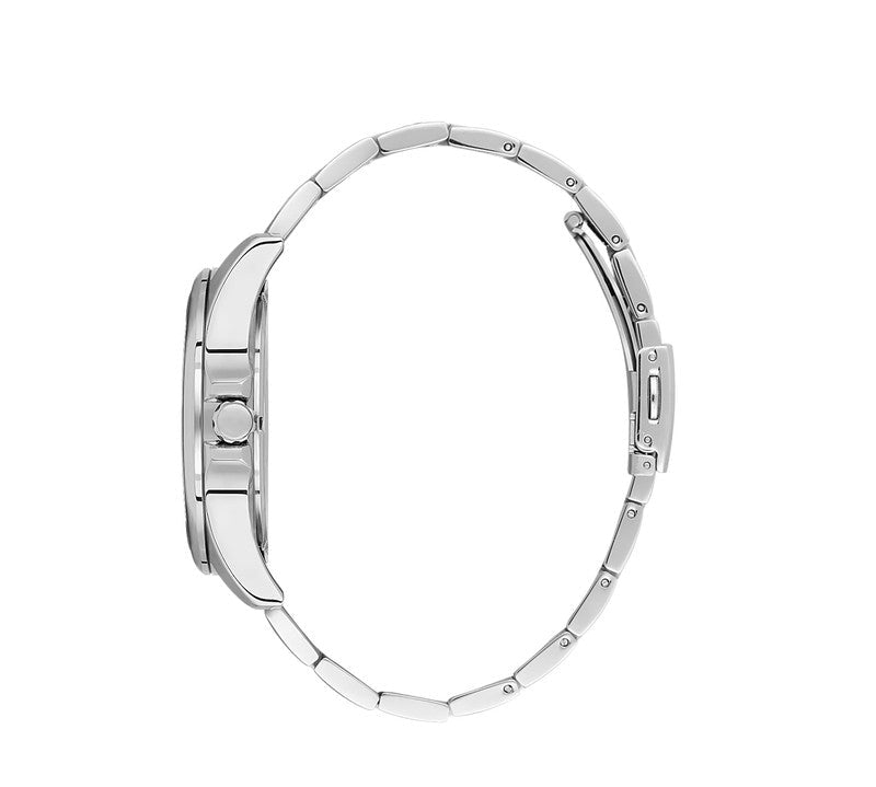 Daniel Klein Multifunction Stainless Steel Black Dial Watch