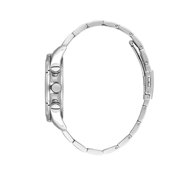 Daniel Klein Multifunction Stainless Steel Blue Dial Watch