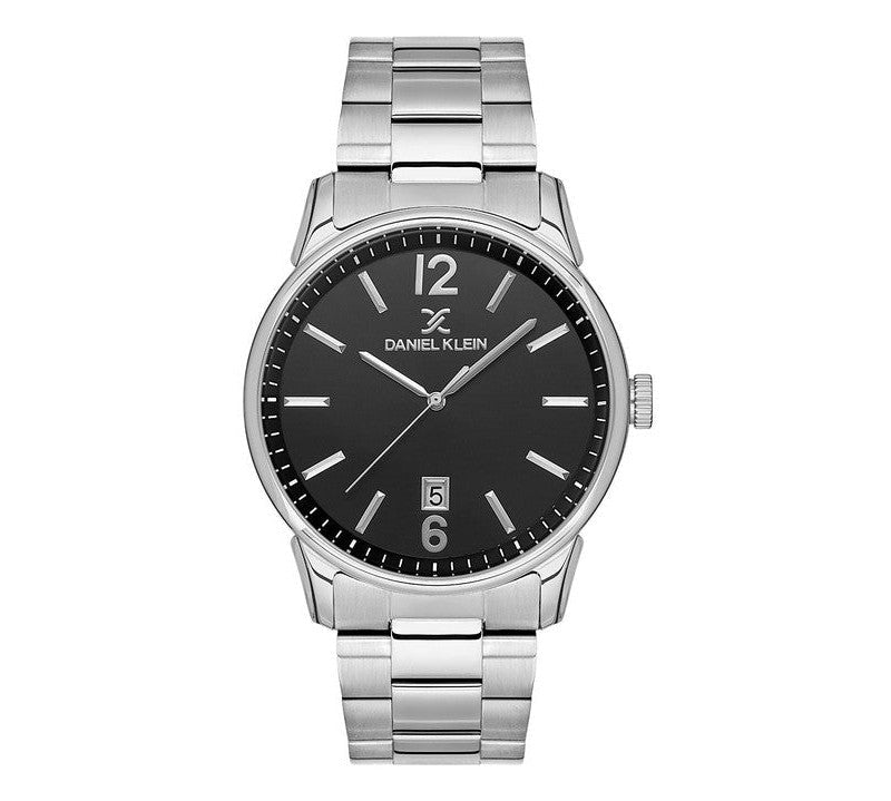Daniel Klein Premium Black Dial 3 Hands Date Watch