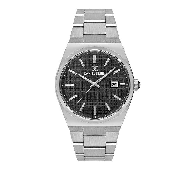 Daniel Klein Premium Black Dial 3 Hands Date Watch