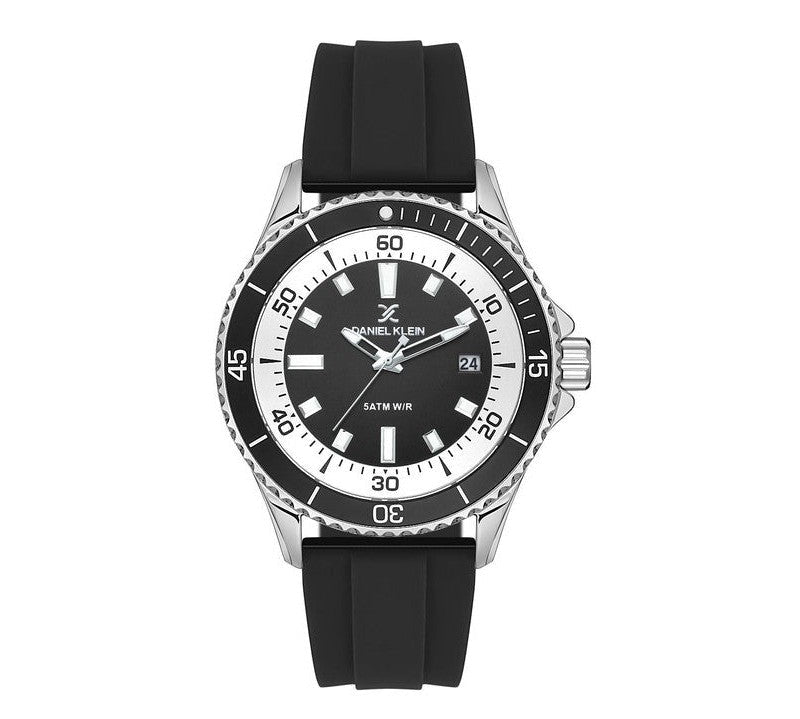 Daniel Klein Premium Black Dial 3 Hands Date Watch