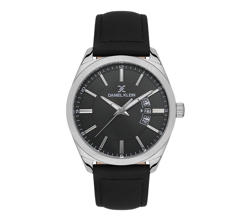 Daniel Klein Premium Black Dial 3 Hands Watch