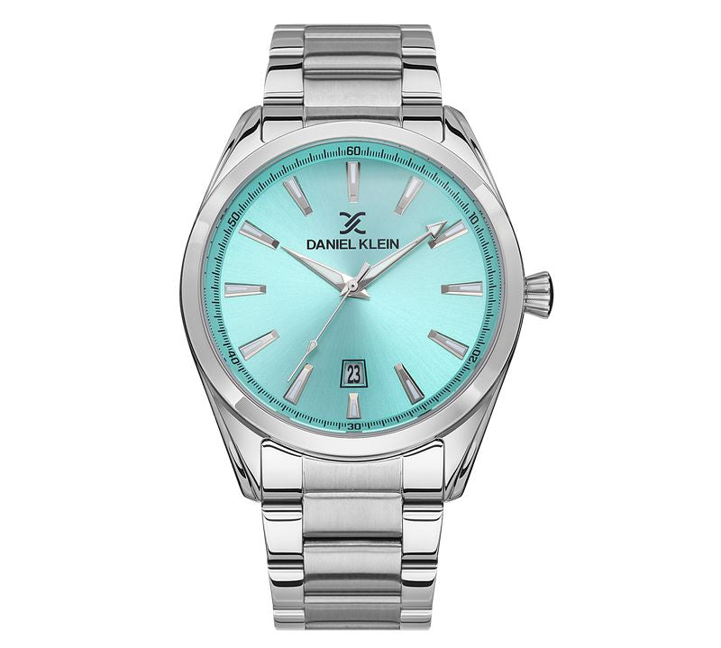 Daniel Klein Premium Blue Dial 3 Hands Date Watch