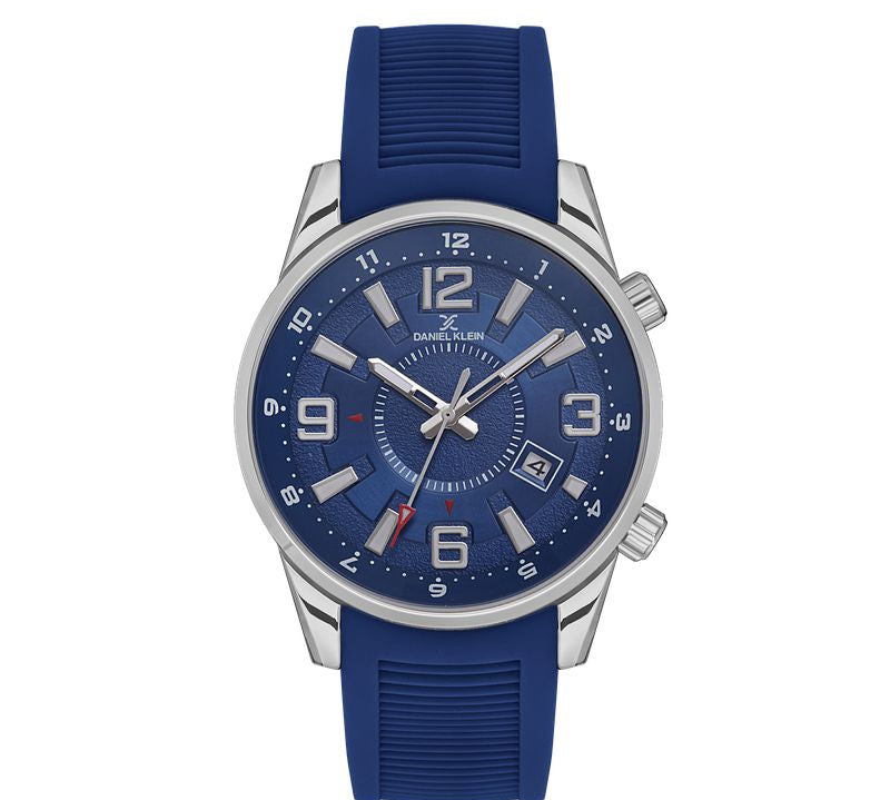 Daniel Klein Premium Blue Dial 3 Hands Watch