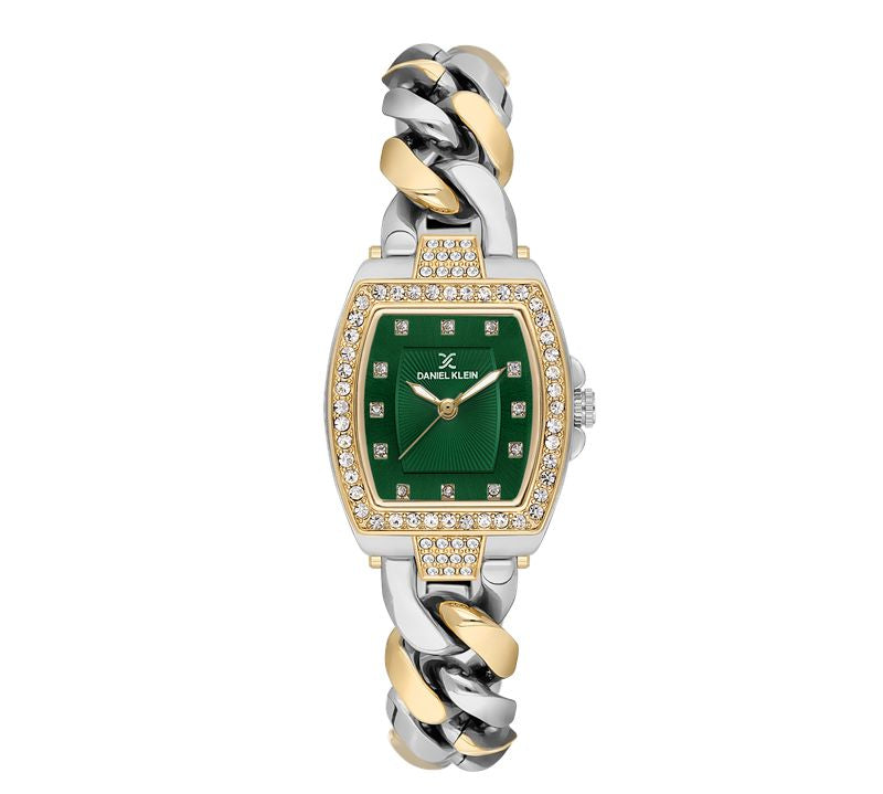 Daniel Klein Premium Green Dial 3 Hands Watch