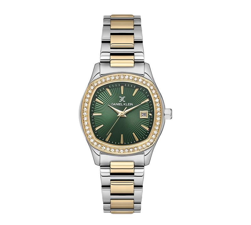 Daniel Klein Premium Green Dial Analogue Watch