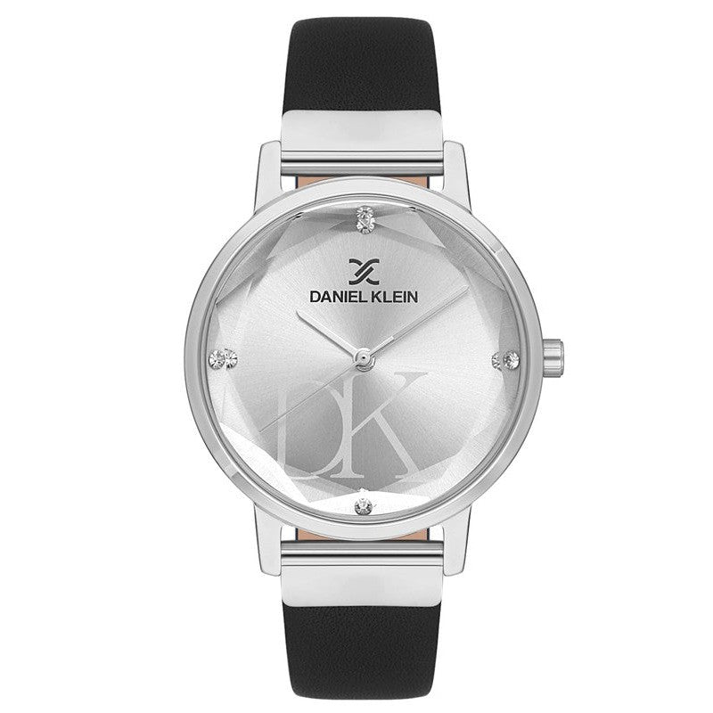 Daniel Klein Premium Silver Dial 3 Hands Watch