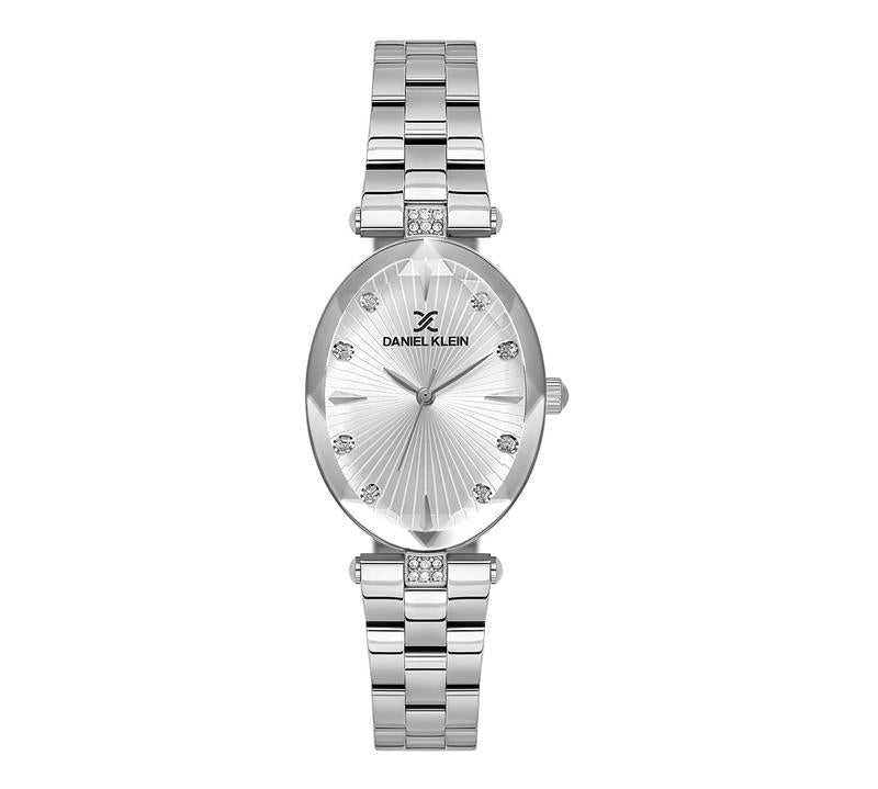 Daniel Klein Premium Silver Dial Analogue Watch