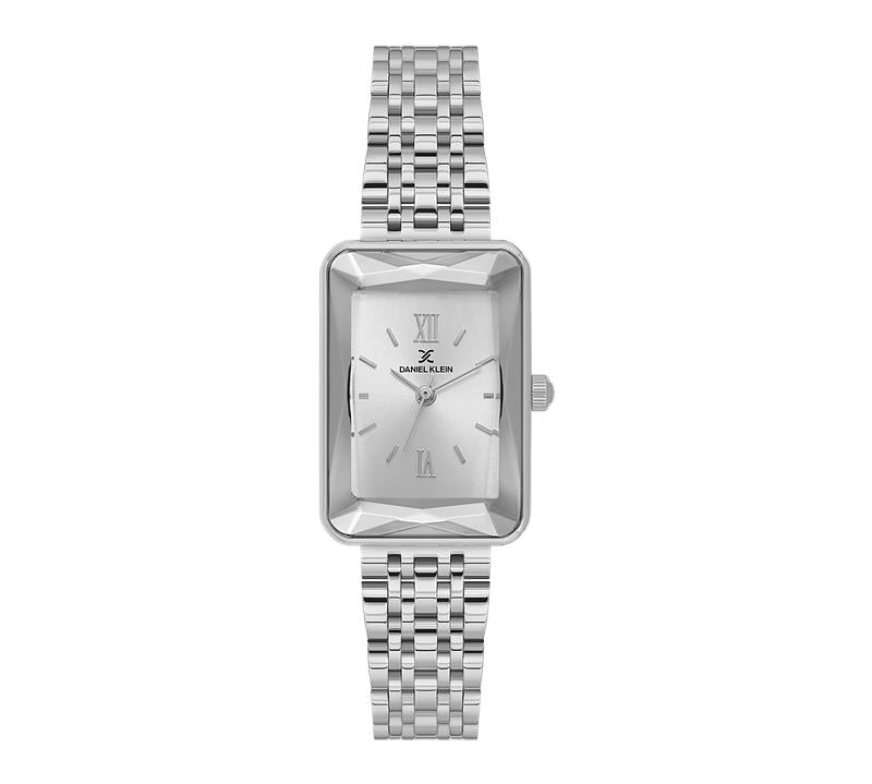Daniel Klein Premium Silver Dial Analogue Watch