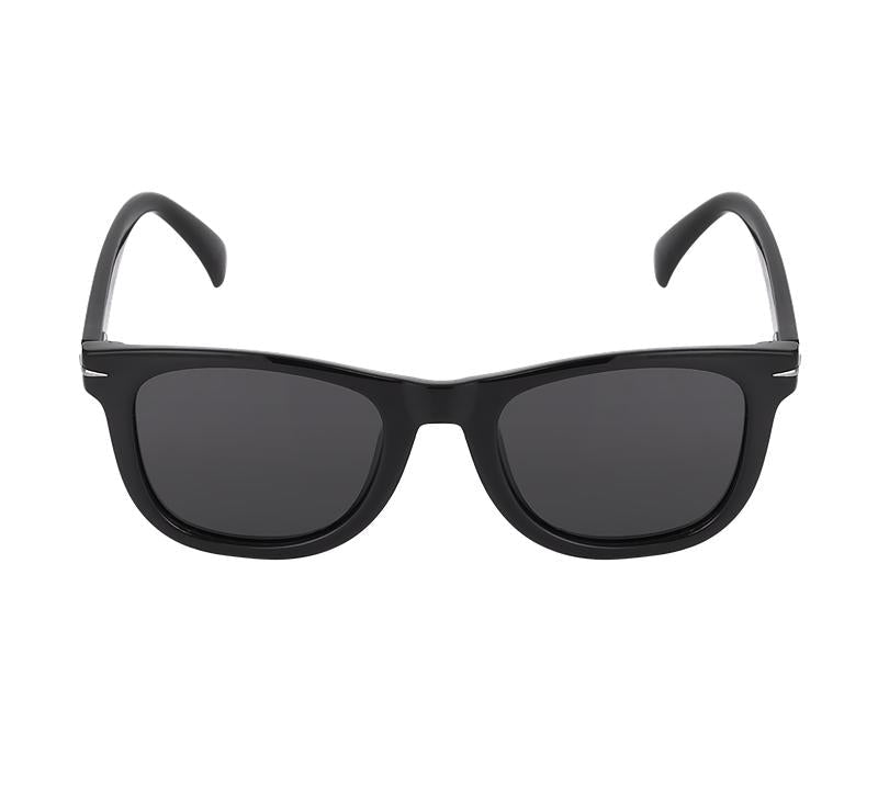 Daniel Klein Unisex Black Square Sunglasses
