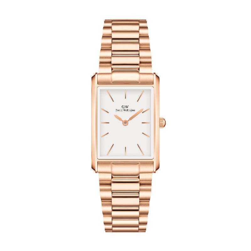 Daniel Wellington Bound 3-Link Rose Gold Watch 32x22mm