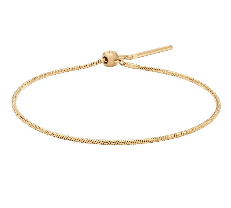Daniel Wellington Charms Snake Bracelet Gold