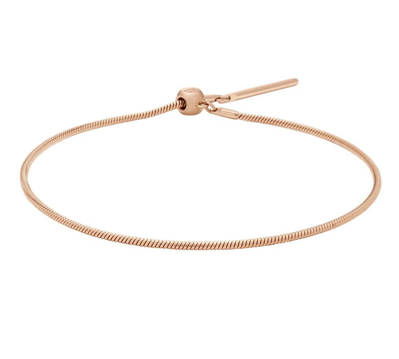 Daniel Wellington Charms Snake Bracelet Rose Gold