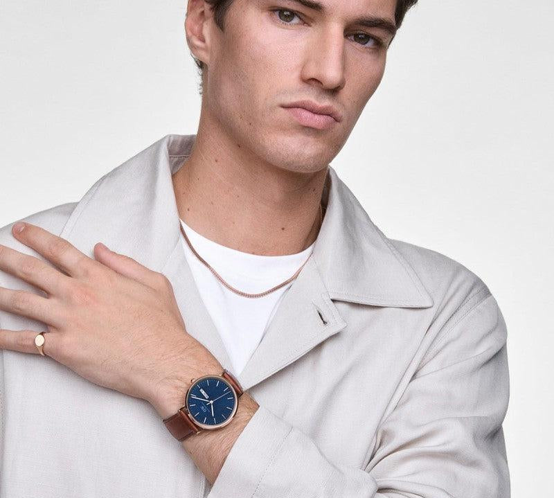 Daniel Wellington Classic Day Display St Mawes Rose Gold Arctic