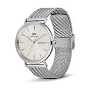 Daniel Wellington Classic Day Display Sterling Champagne