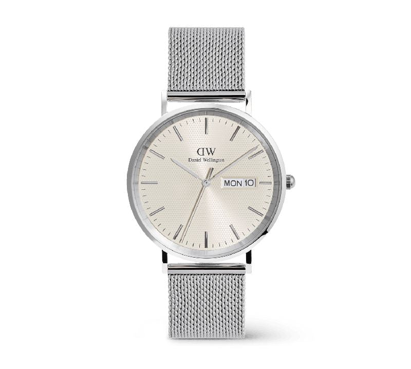 Daniel Wellington Classic Day Display Sterling Champagne