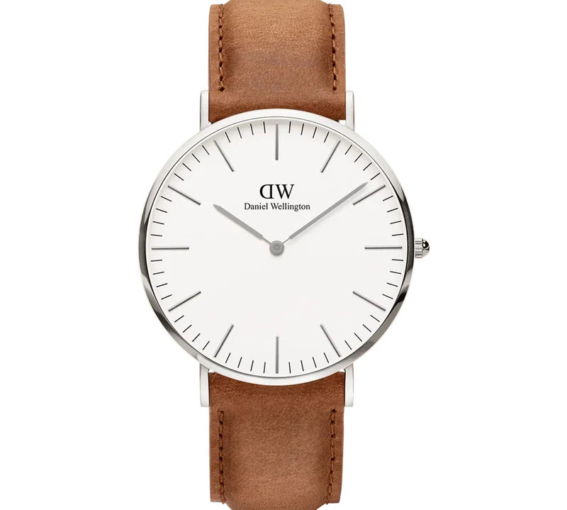 Daniel Wellington Classic Durham Silver Eggshell White 40mm Watch