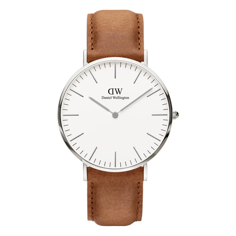 Daniel Wellington Classic Durham Silver Eggshell White 40mm Watch