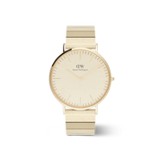 Daniel Wellington Classic Piano Link Gold Unitone Watch 40mm