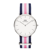 Daniel Wellington Classic Southampton Silver Eggshell White 36mm Watch