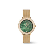 Daniel Wellington Crystalline Bezel Evergold Green