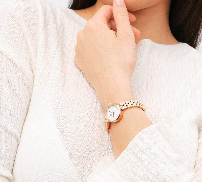 Daniel Wellington Elan Lumine Rose Gold Watch 22mm