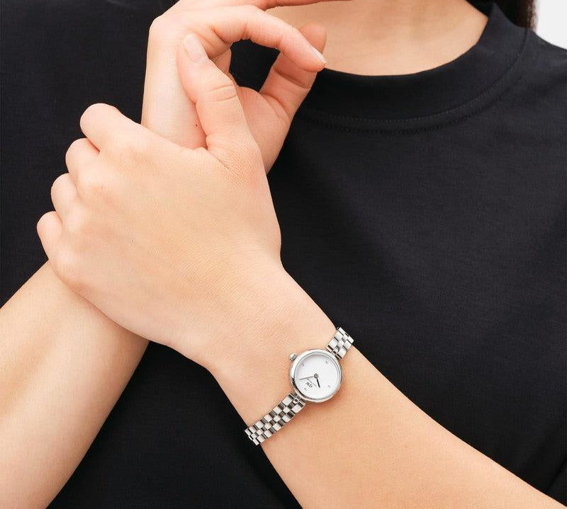 Daniel Wellington Elan Lumine Silver Watch 22mm