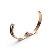 Daniel Wellington Emalie Infinite Bracelet Rose Gold Black
