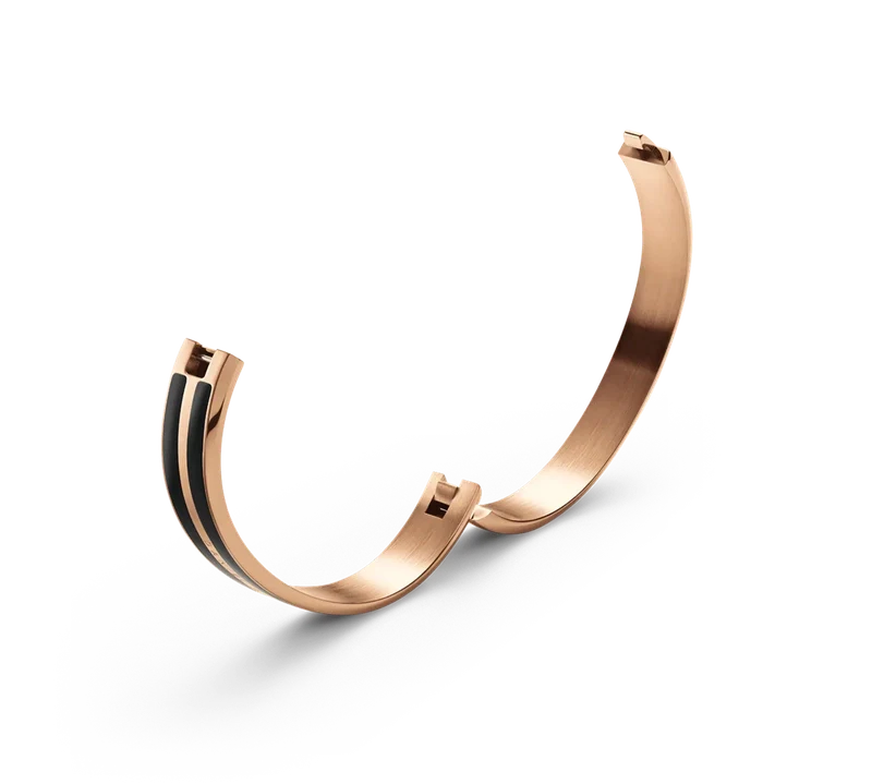 Daniel Wellington Emalie Infinite Bracelet Rose Gold Black