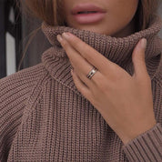 Daniel Wellington Emalie Ring Desert Sand Rose Gold