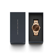 Daniel Wellington Iconic Link Amber Watch 40mm