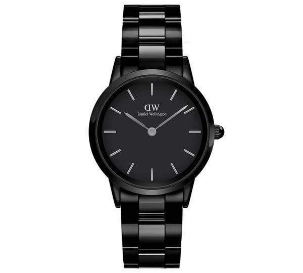 Daniel Wellington Iconic Link Black Ceramic Watch 32mm