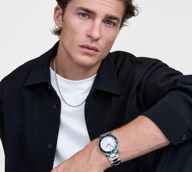 Daniel Wellington Iconic Paradigma Link Blue Bezel