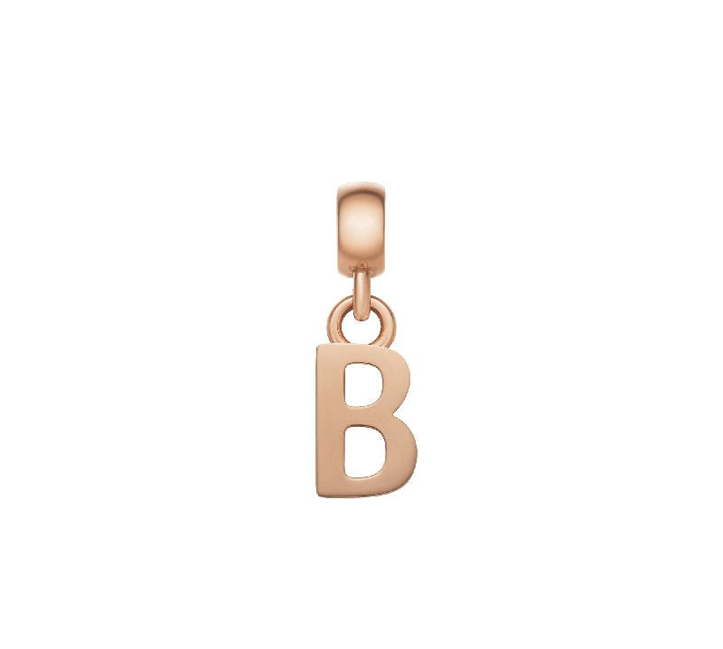 Daniel Wellington Letter B Charm Rose Gold
