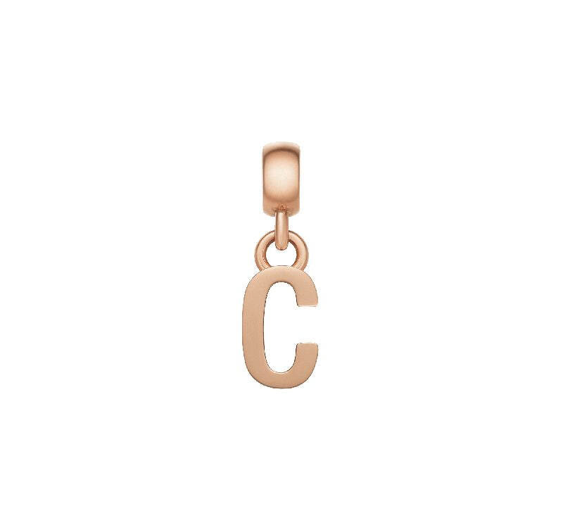 Daniel Wellington Letter C Charm Rose Gold