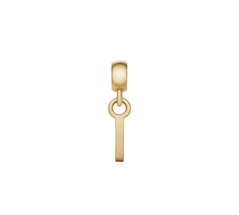 Daniel Wellington Letter I Charm Gold