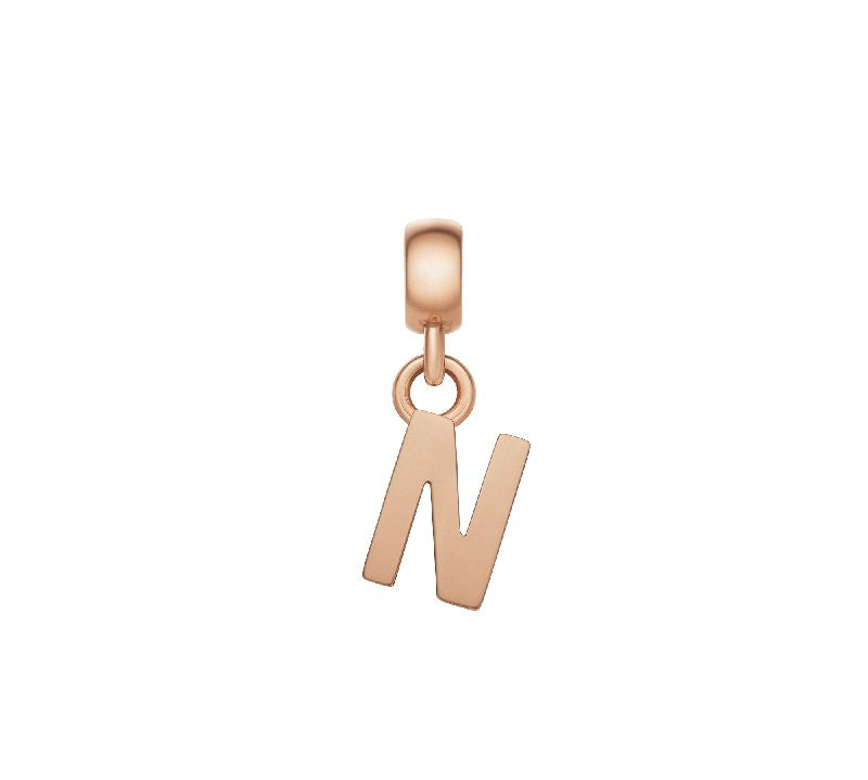 Daniel Wellington Letter N Charm Rose Gold