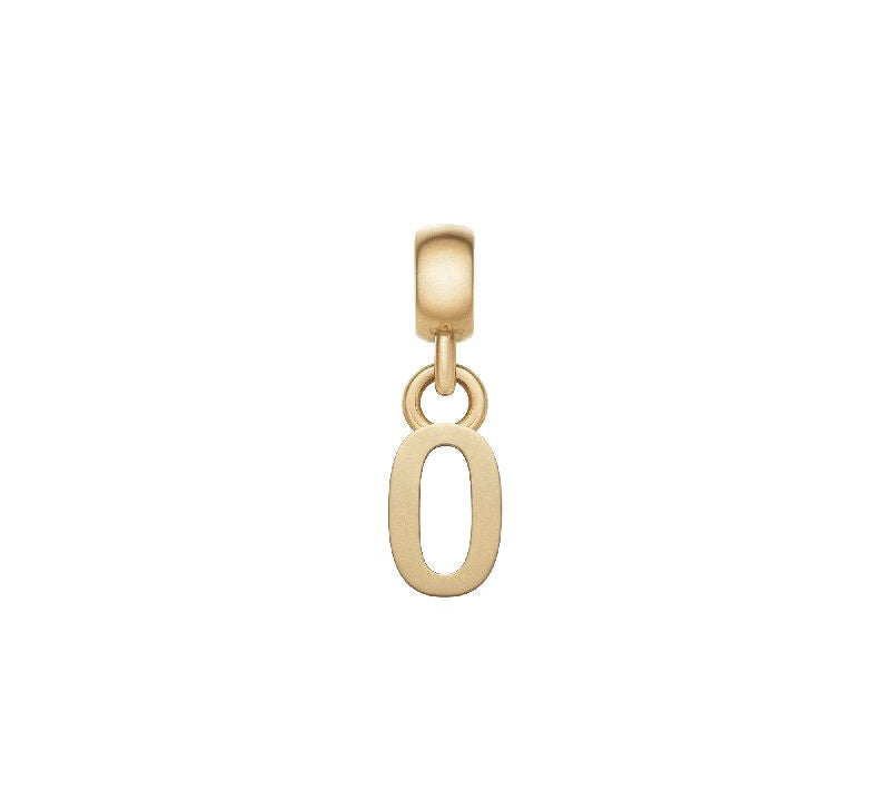 Daniel Wellington Letter O Charm Gold
