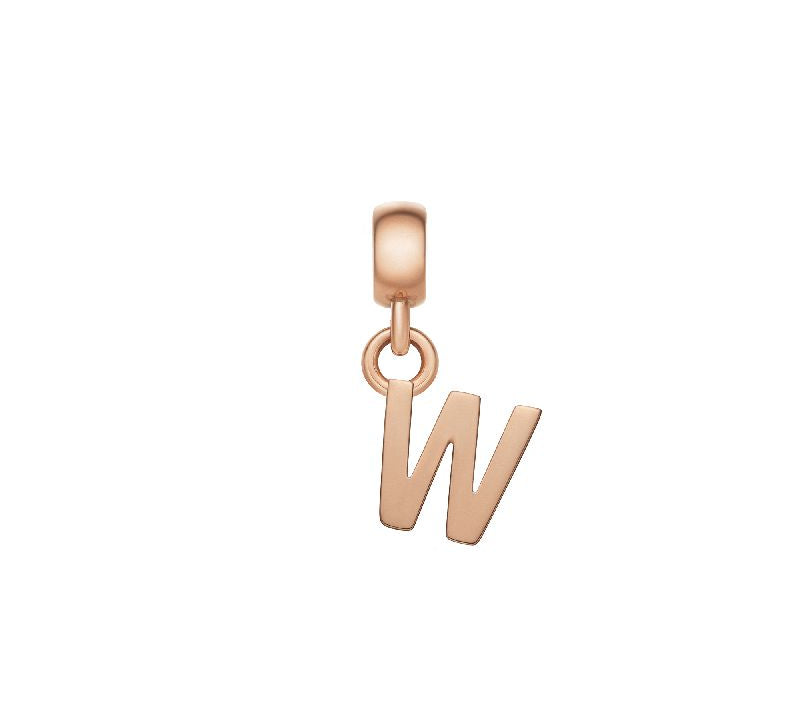 Daniel Wellington Letter W Charm Rose Gold