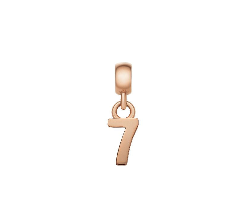 Daniel Wellington Number 7 Charm Rose Gold