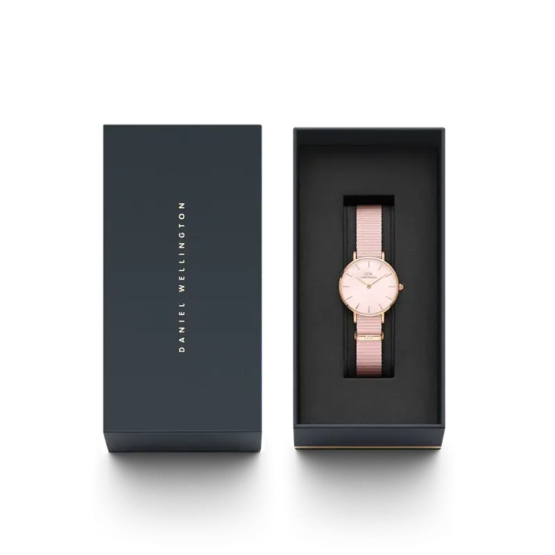 Orologio Daniel Wellington Petite Rose Gold - Quadrante 28mm, Cinturino NATO - Foto 7