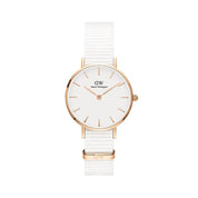 Daniel Wellington Petite Dover Rose Gold Eggshell White 28mm Watch