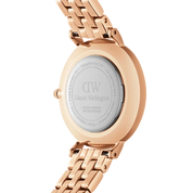 Daniel Wellington Petite Lumine 5-Link White Mother of Pearl Rose Gold 28mm Watch