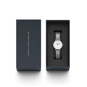 Daniel Wellington Petite Roman Numerals 5-Link Silver 28mm Watch