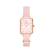 Daniel Wellington Quadro Coral Rose Gold Watch