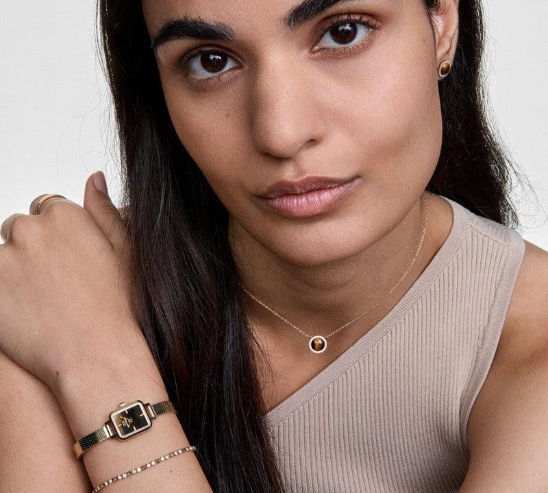 Daniel Wellington Quadro Mini Reflection Gold