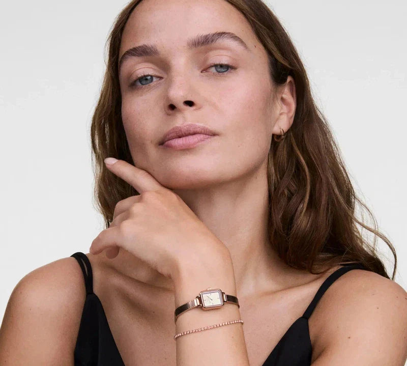 Daniel Wellington Quadro Mini Reflection Rose Gold