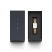 Daniel Wellington Quadro Pressed Melrose Gents Mesh Rose Gold White